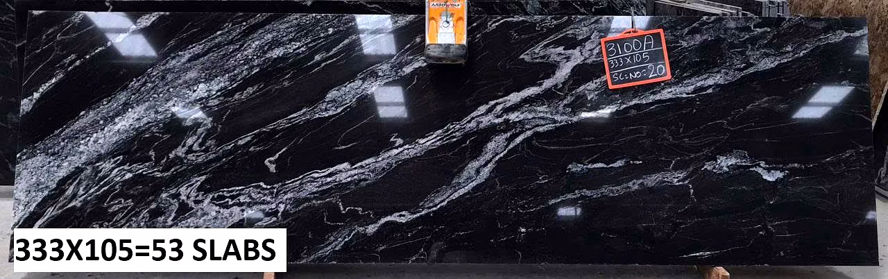 forest black granite