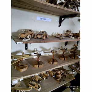 Bamboo handmade toys