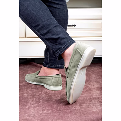men leather loafer shoes