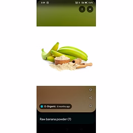 banana powder