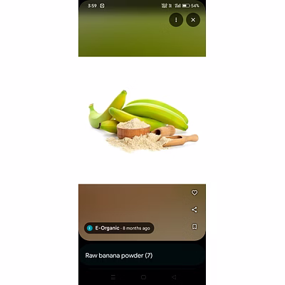 banana powder