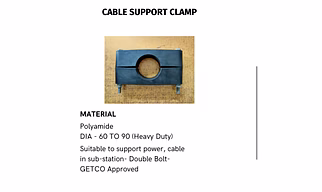 CABLE CLAMPS-HEAVY DUTY