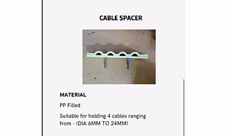 CABLE SPACERS