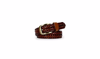 Leather belt