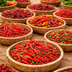 Dry Red Chillies - All Varieties