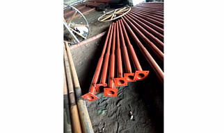 7 Mtr Tubular Poles, 410 SP1, MS
