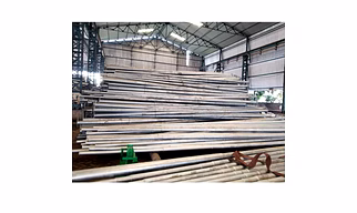 7 Mtr Tubular Poles, 410 SP3, GI(BIS)