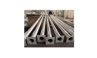 8 Mtr Tubular Poles, 410 SP13, GI(BIS)