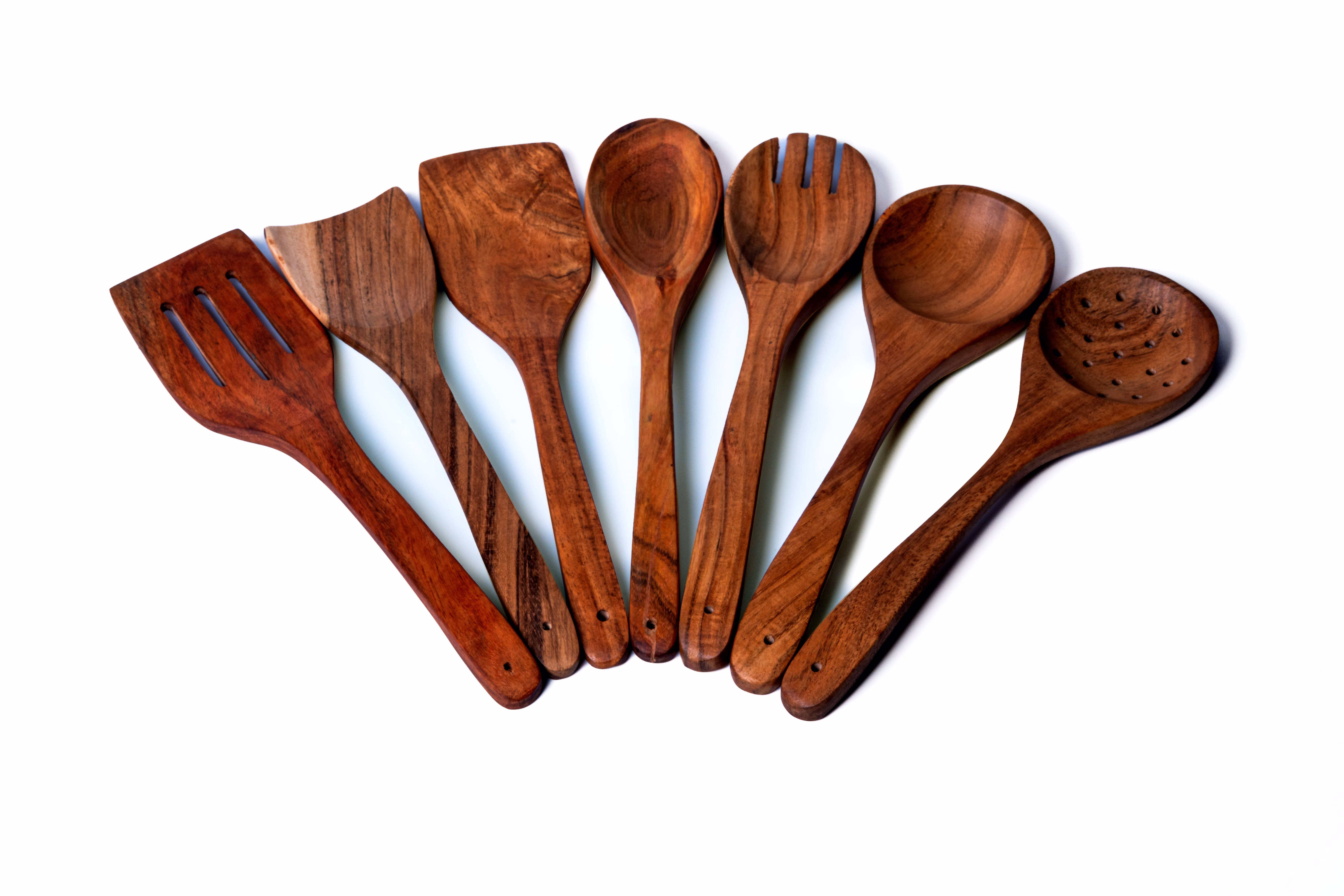 Spoon set ,  chopping board, large chopping board, tray , bowl set , bread box , spice box , wine glass , handle tray image 2