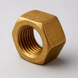 brass hex nut