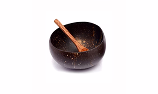 Thenga Jumbo Coconut Shell Bowl  900 ml | Handcrafted Tableware