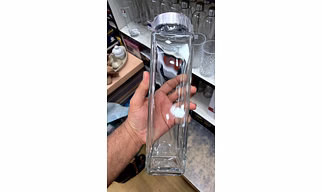 750ml water bottle