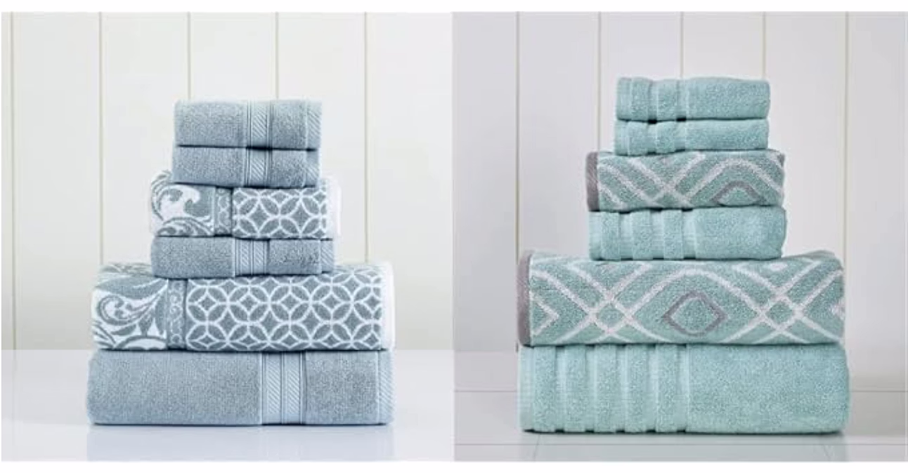 bath linen - yarn dyed ringspun jacquard - bath towel