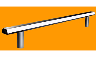 KitKat 'H' Cabinet Handle