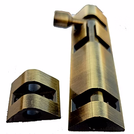 aluminum triangle tower bolt