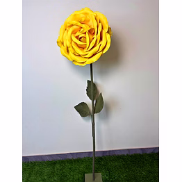 giant yellow rose