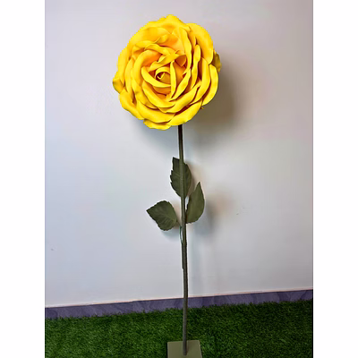 giant yellow rose
