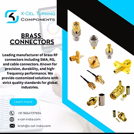 brass electronics connector