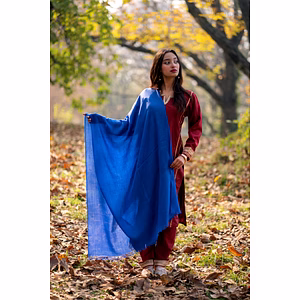 Blue Pashmina Stole