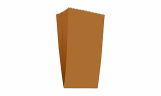 V-Bottom Kraft Paper Bag