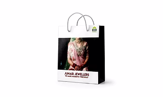 Laminated Kraft Paper Bag With Flex-Loop Handles