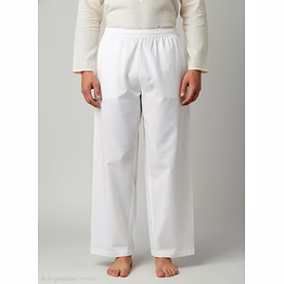 ivory cotton satin bottom | j pants