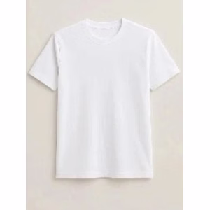 Round Neck Tshirt Bio-washed Combed Cotton 250 GSM