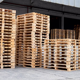 wooden pallets (fumigated)