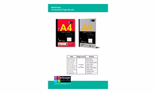 Refill Pads (Knotched & Tape Bound)