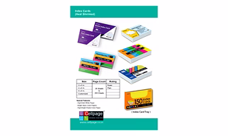 Index Cards (Heat Shirnked)