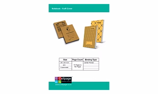 Notebook - Kraft Cover
