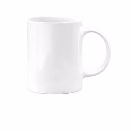 plain white 11oz sublimation mug