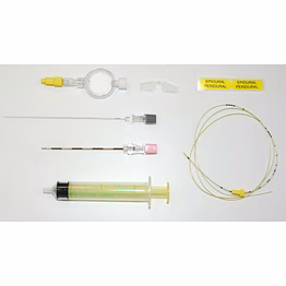 mini-sets 5 items (spinal & epidural needles + catheter + syringe + filter)