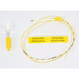 catheters: peribax (epidural)
