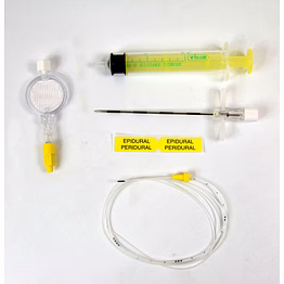 mini-sets 4 items peripur (needle + catheter + syringe + filter)