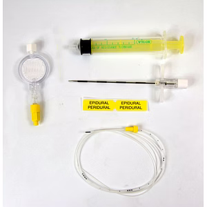 Mini-sets 4 items PERIPUR (needle + catheter + syringe + filter)