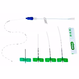 single silicone lumen / haumont kit (umbilical catheters)
