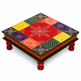 handmade painting chowki