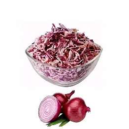 dehydrated red onion flakes