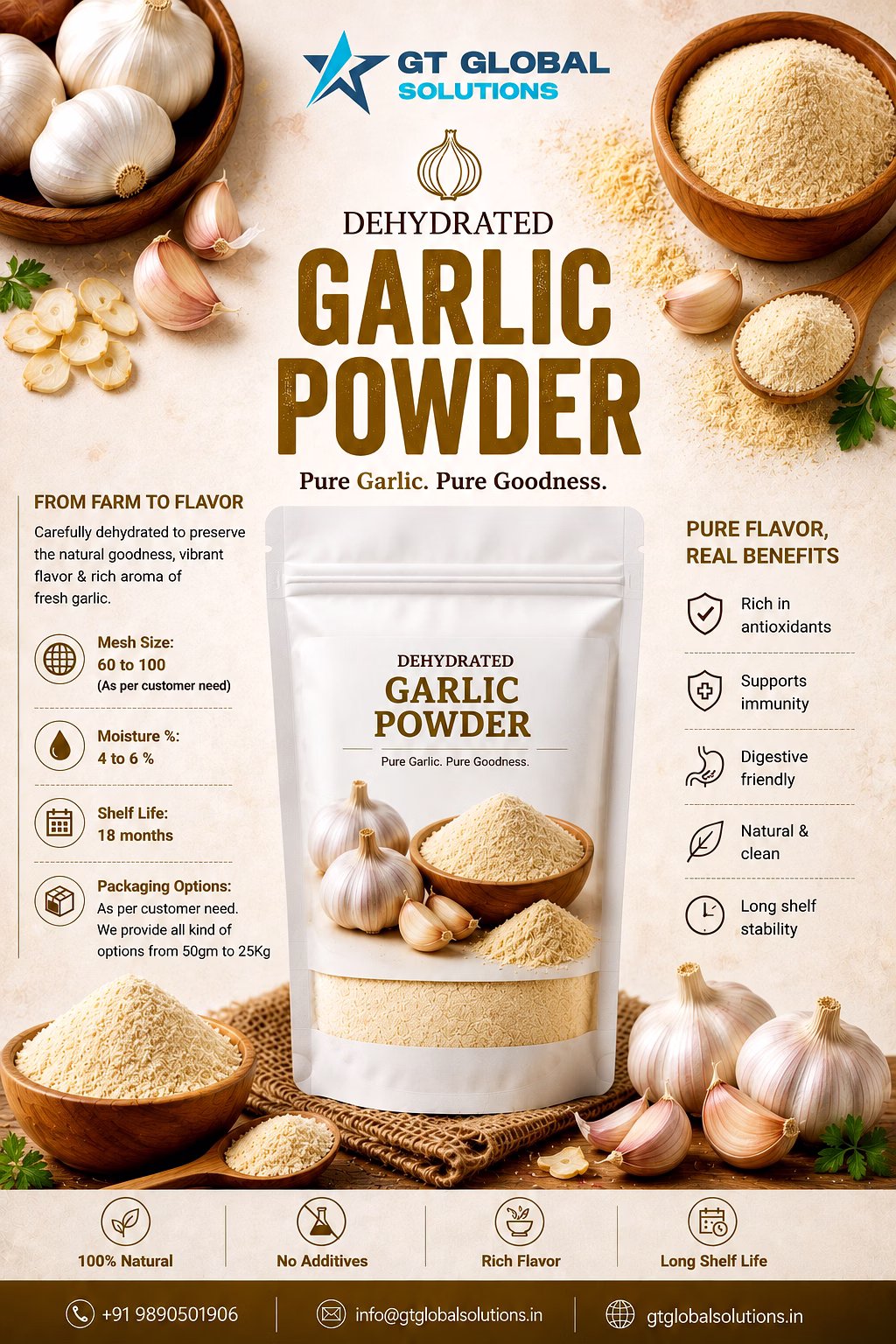 Dehydrated Garlic Powder image 2