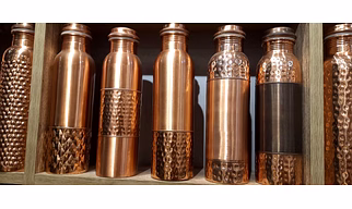 Copper bottels