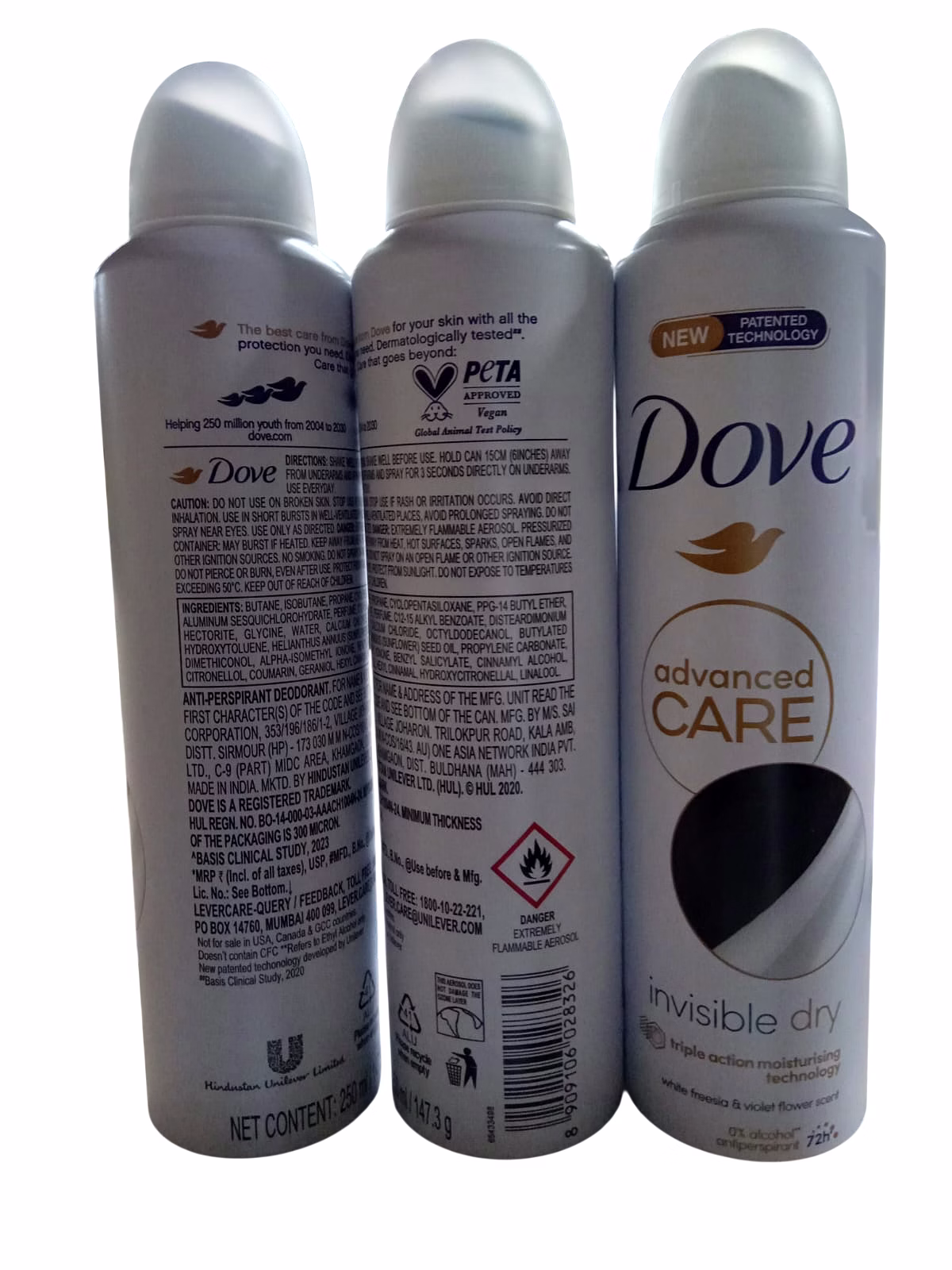DOVE DEODORANT BODY SPRAY 250ML FOR WOMEN image 4