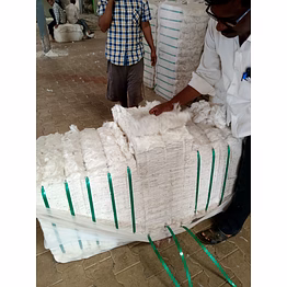indian raw cotton bales