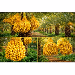 fresh yellow barhi dates