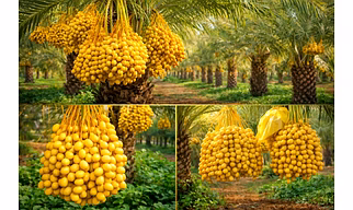 Fresh Yellow Barhi Dates