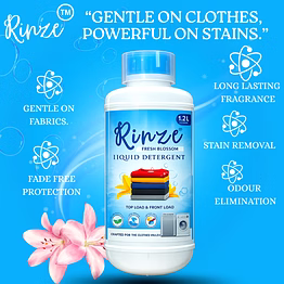 rinze liquid laundry detergent