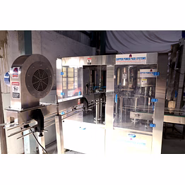 40 bpm rotary mineral drinking water bottle filling and capping machine