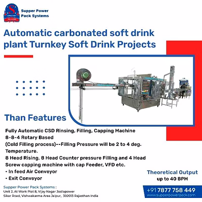 carbonated soft drink soda cola pet bottle filling machine