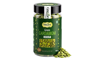 Grevora Premium Green Cardamom Bold Size (8+ mm)