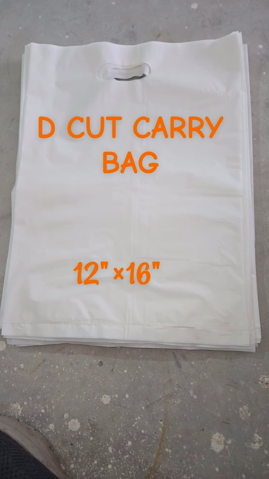D cut Carry bag image 1